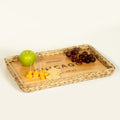 Custom City Charcuterie Cheese Cutting Board Personalized Handmade Wicker Serving Tray